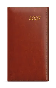 Wochentagebuch - Jakub - Premier - Taschenformat - braun